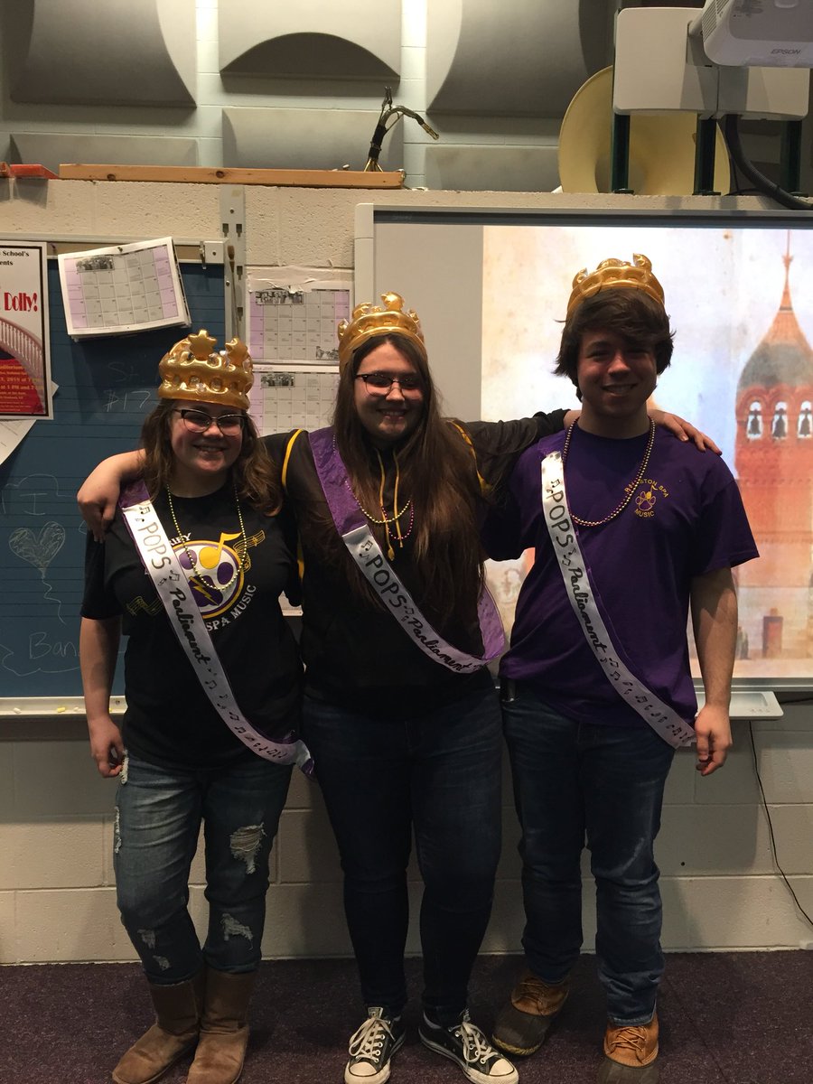 Congrats to our “Pops Parliament” #musicinourschoolsmonth