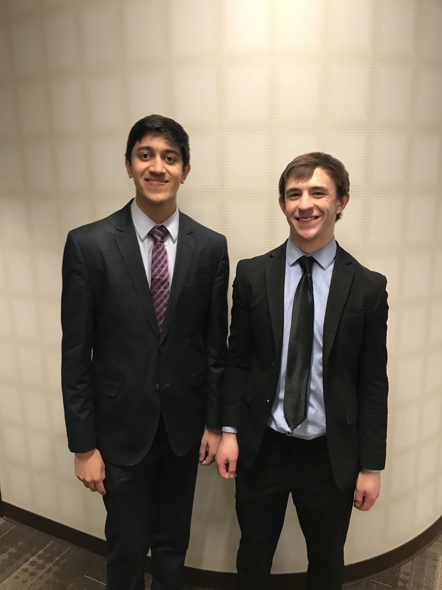 Spring break plans? More like Memorial Day plans! Avi Misra and Ethan Oleen qualify for the NCFL National Tournament in PFD! #DCbound