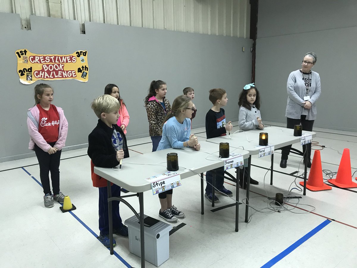 crestlinetigers's tweet photo. CES is making reading fun! The students rocked the book challenge. #myces #wearehartselle https://t.co/5i9UK1S1iH