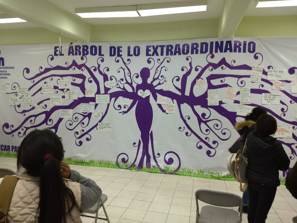 DFIDNormalesUPN's tweet photo. Hermoso diseño del Árbol de lo Extraordinario elaborado por la comunidad estudiantil de la Universidad Pedagógica Nacional Unidad 212. Teziutlán, Puebla.
@SEP_Puebla https://t.co/ODAGfhARye