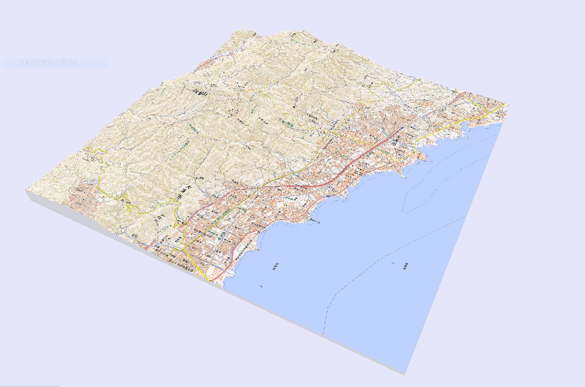 ohmistar's tweet image. 琵琶湖から比叡山を望む。
国土地理院からSTLデータをダウンロードしてNetfabbに取り込みOBJ-quadで出力。それをFusio360に取り込みT-Splineに変換してソリッド化、レンダリング。

#Fusion360 
#Netfabb