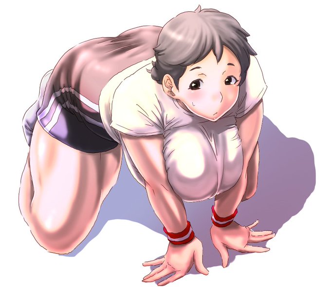 餅田さんのつもりだったけど巨女感がまったく出てないな……
グリザイユも難しいなあ 