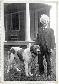 If you pick up a starving dog and make him prosperous he will not bite you. This is the principal difference between a dog and man.
»Twain