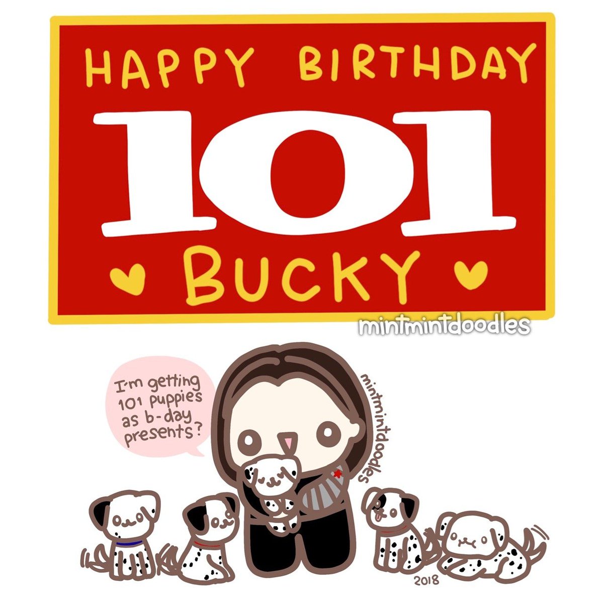 Happy Birthday, #Bucky ❤️