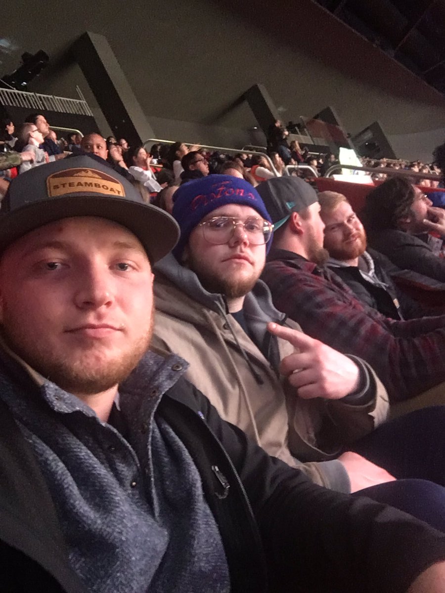 VPlaskey13's tweet photo. Fun times at the pistons game with @D_Rad_is_Rad https://t.co/qT4O3HlvKK