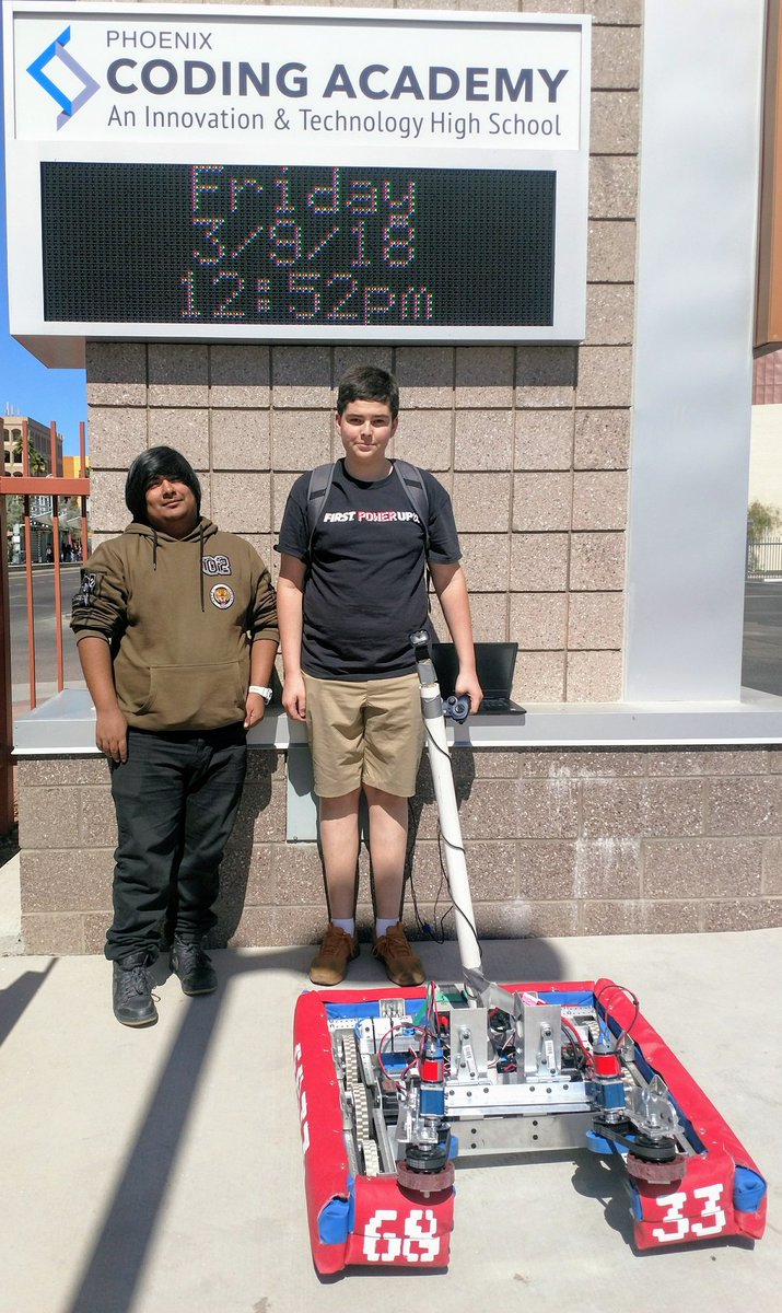 DebbieKunes's tweet image. #PythonRobotics #Team6833 @puhsd_pca 
pythonrobotics.org