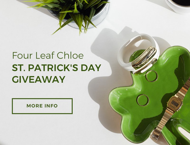 AshleyChloeInc's tweet photo. Our St. Patricks Day themed giveaway starts TOMORROW! Enter for a chance to win amazing prizes including our beautiful white and gold #HelixCuff , a ​#Madewell tote bag, and a #Fujifilm - Instax Mini 9 Instant Film Camera ! 
https://t.co/Hlfed5cC3e https://t.co/3rFcSS1o75