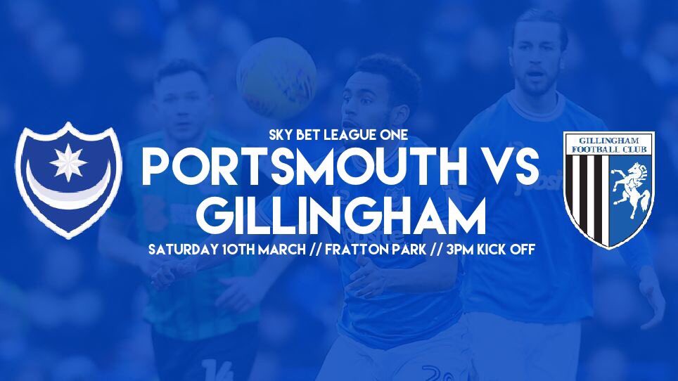 PurelyPompey's tweet photo. RETWEET | The Blues host 12th-placed Gillingham tomorrow in what the visitors called the “Dockyard Derby” prior to this season’s reverse fixture at the Priestfield Stadium. RETWEET if you are going to the match!

#Pompey #PUP #PFC https://t.co/9p2iqLbgPM