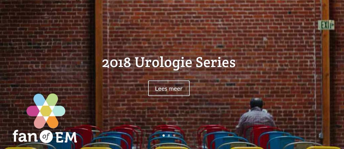 FanEMblog's tweet photo. Op zoek naar Urologie-protocollen voor jouw #SEH?

Nu online:
- Acute niersteenkoliek
https://t.co/AEGiI5hzev
- Urineretentie
https://t.co/dGpqowJQfN

Houd onze website de komende weken in de gaten voor de protocollen Acuut scrotum, Hematurie en Urosepsis

#FOAMed https://t.co/gJdkUy9DFo