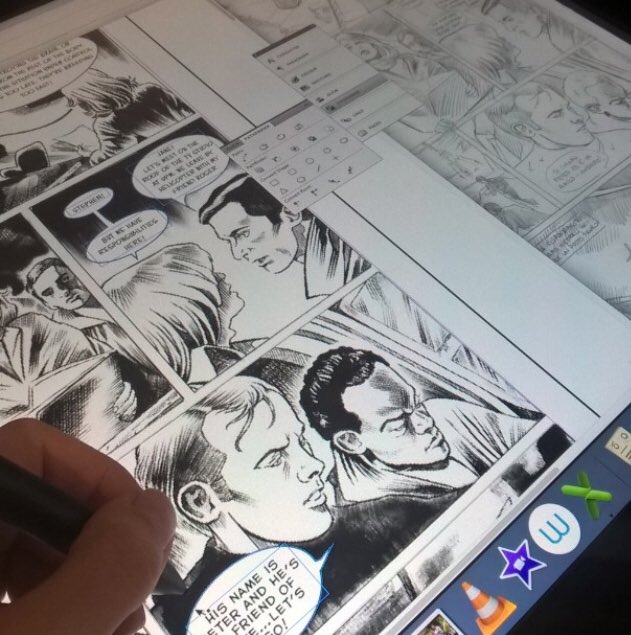 AndreaGLassere's tweet photo. W.i.p. Lettering (Simona Valentina Tornabene) #fumetti #comics #lettered #lettering #horror #dawnofthedead #claudiosimonetti #georgeromero #stefanorossello #rustblade #simonasimoneart #andreagallolassere #draw #panel https://t.co/qmQKq43XUt