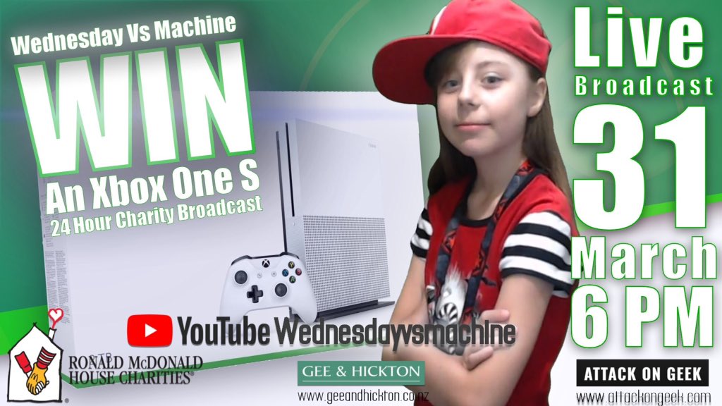 Blackraddish1's tweet photo. #win a #xboxone plus other amazing prizes. #freestuff #ronaldmcdonaldhouse https://t.co/npoIItgTEA https://t.co/wTtGT1fsHe
