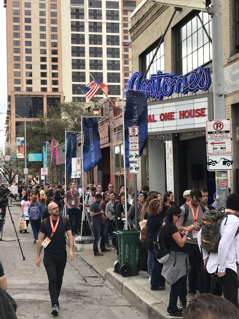 bravechirps's tweet photo. @bravechirps: Session at #SXSW The future of interfaces #beyondGlass.UI interaction for 4technologies #bravethinking https://t.co/tJoYyj17u0