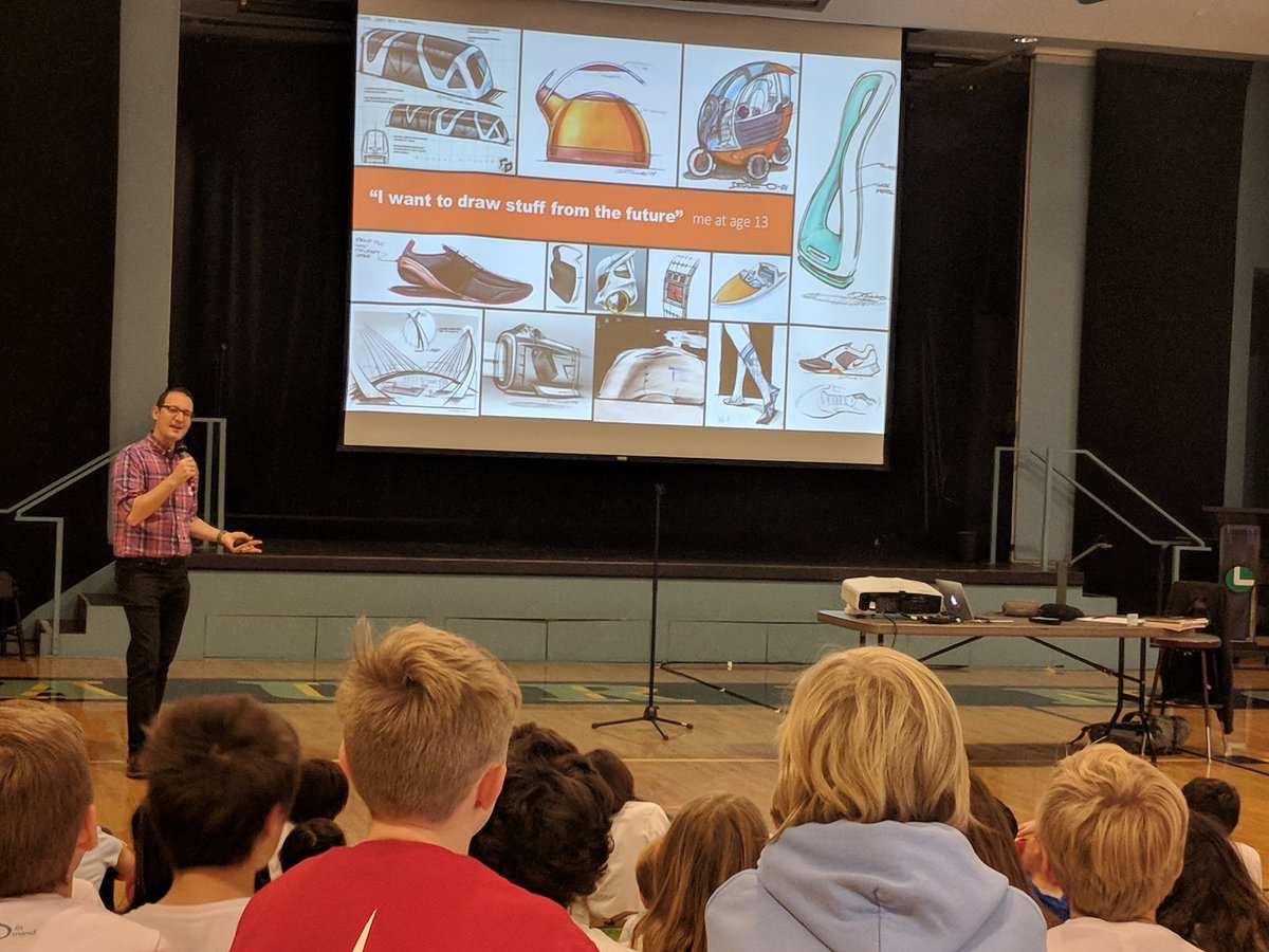 Learning about the design process for our T3 #Steam elective - electric car challenge