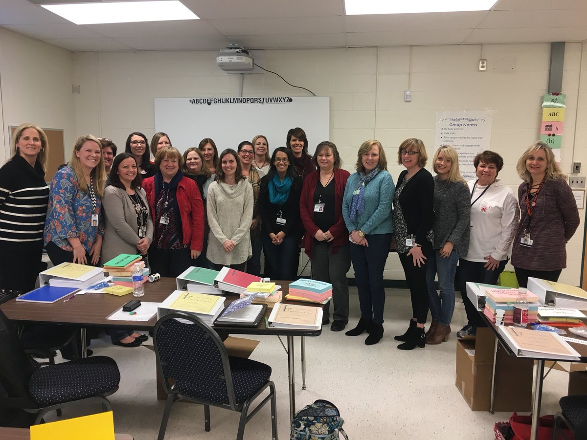 Great first day of Structured Literacy training!