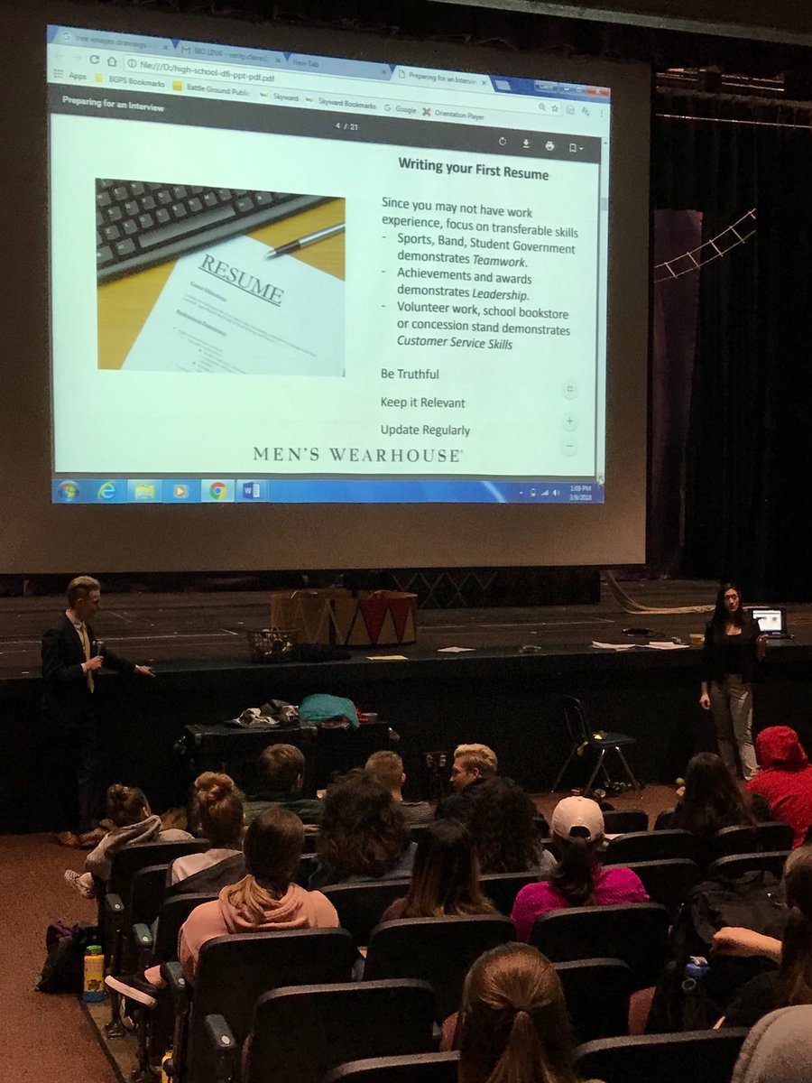 Lisa (@lisaeducate) on Twitter photo Terry & Christina share #dressforsuccess info <a href="/DrakePrincipal/">Travis Drake</a> <a href="/BattleGroundPS/">Battle Ground Public Schools</a> <a href="/menswearhouse/">Men's Wearhouse</a>  #CTE #Education #ThankYou Terry & Christina share #dressforsuccess info <a href="/DrakePrincipal/">Travis Drake</a> <a href="/BattleGroundPS/">Battle Ground Public Schools</a> <a href="/menswearhouse/">Men's Wearhouse</a>  #CTE #Education #ThankYou