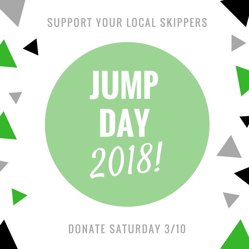 Be on the lookout for Comet Skippers jumping around Mason and Deerfield tomorrow!! Also check out the PayPal link in our bio!! Thanks for your support!!