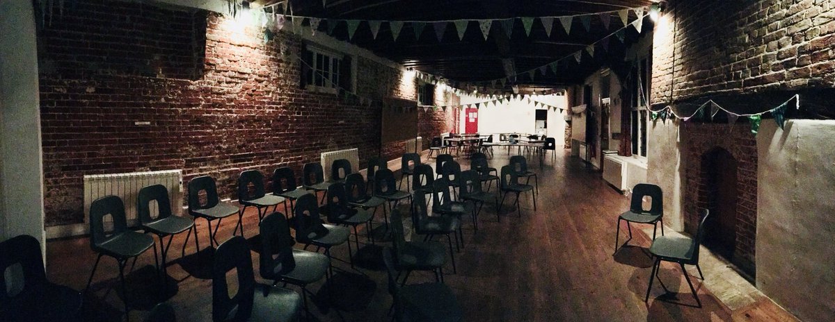 AWiltshiretm's tweet photo. #Hadleighβs #Guildroom looking bloody lovely, all ready for our #iwd2018 #100yearsofvotesforwomen tea and talk
See you in the morning
ππππ https://t.co/87VQqCgIaG