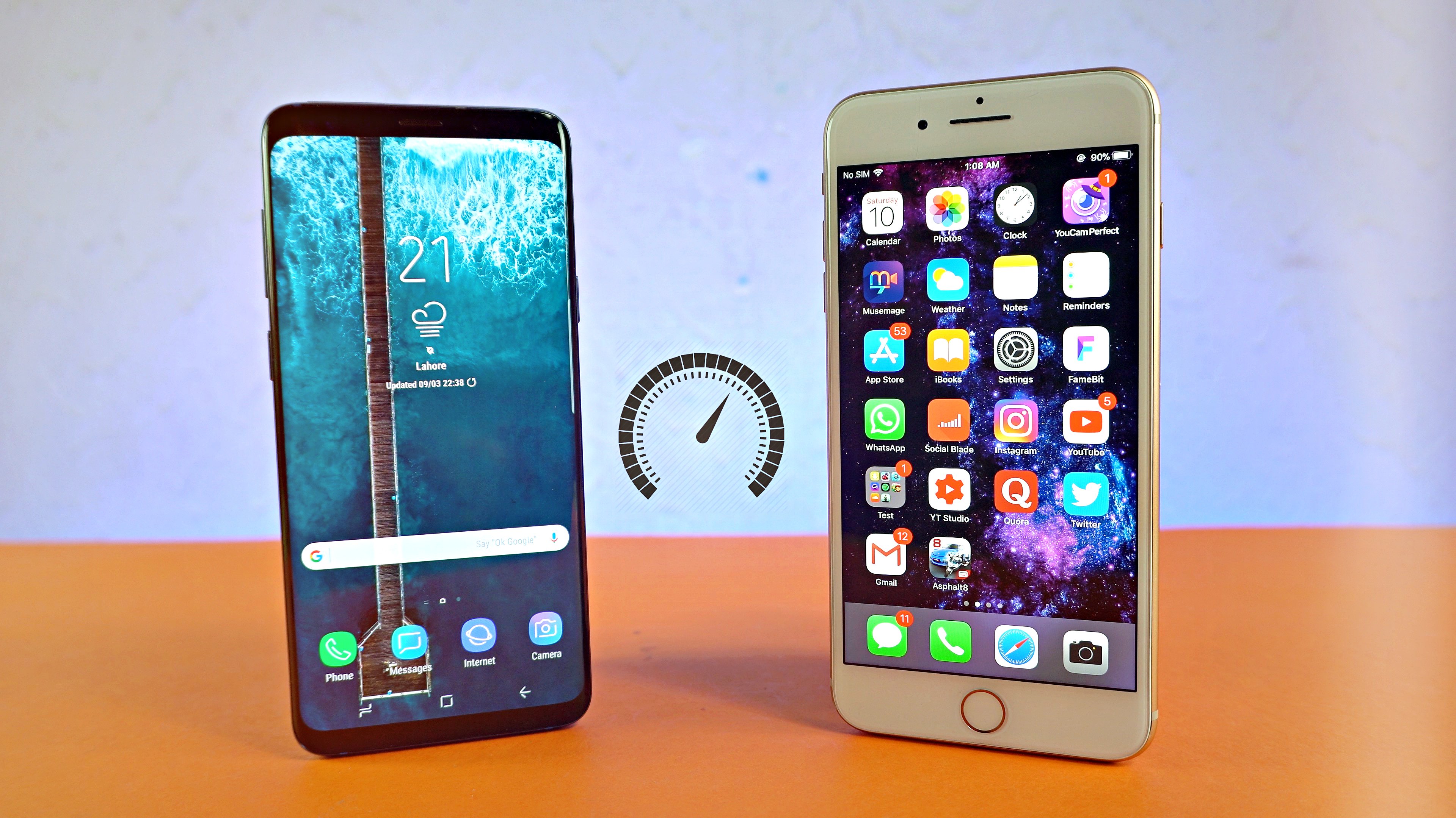 Iphone 8 Plus vs Samsung s9