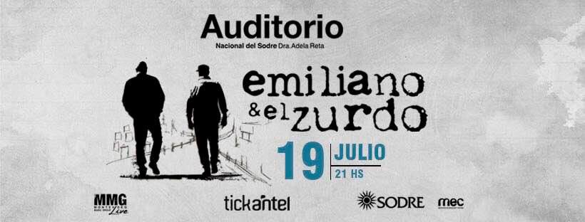 EmiyZurdo's tweet photo. 19 de Julio- Auditorio del Sodre
Entradas Tickantel https://t.co/KuLTE4l47h