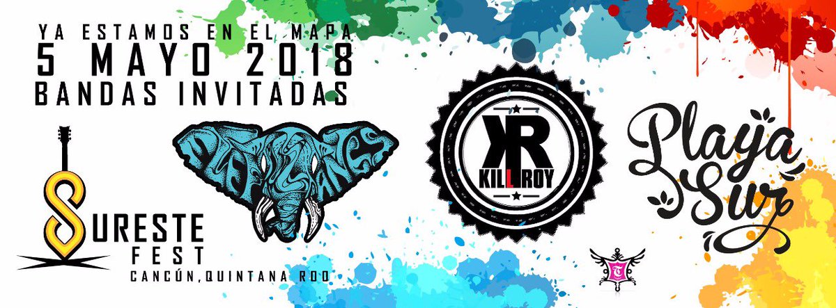 Confirmado bandas locales de #Cancun como <a href="/elefangsmx/">Elefangs</a> , <a href="/killroy/">no more</a>.mx y <a href="/playasur_band/">Playa Sur</a> en el <a href="/surestefest/">Sureste Festival</a> 

Estén atentos próximamente confirmaremos mas bandas.