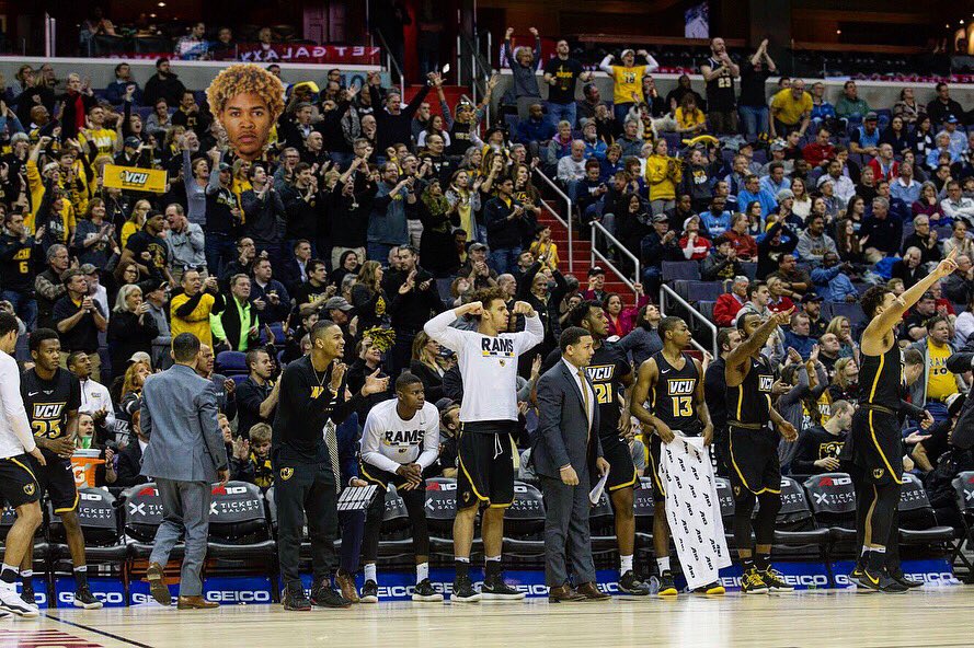 VCU_Hoops's tweet photo. We couldn’t have asked for better support in D.C. this week. We painted D.C. Black and Gold with the best fans in the country.
#LetsGoVCU #DMVCU
#RamNationOrNoNation https://t.co/K7gMXxAlJX