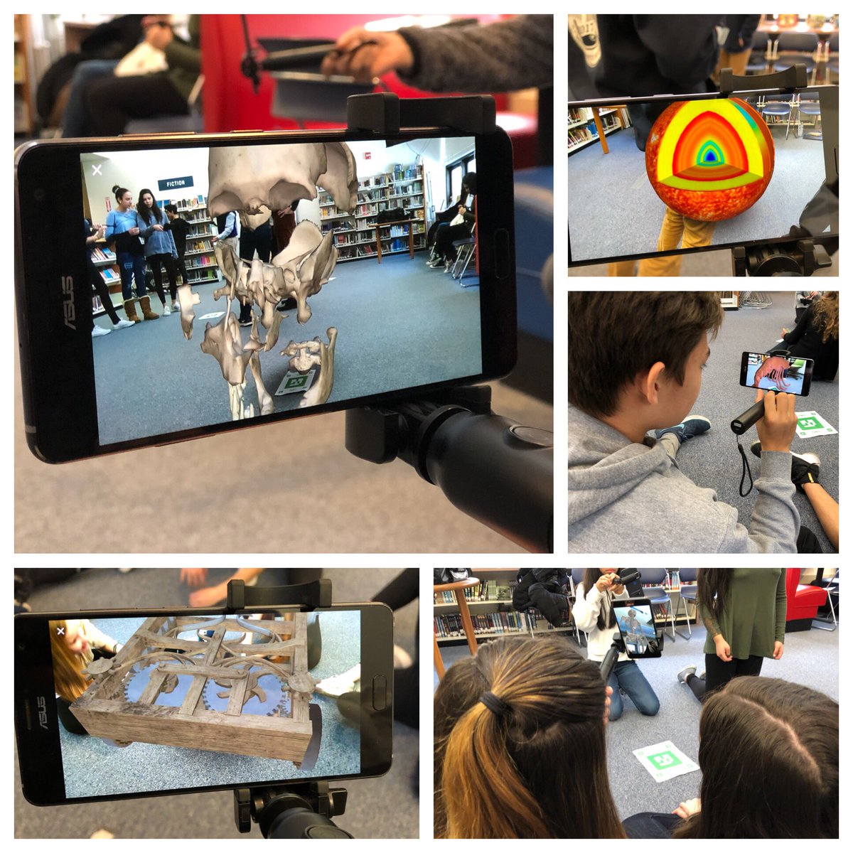 mr_ciancio's tweet photo. Thank you @GoogleEd for stopping by @GPSDistrict today. Ss learned the difference between #VR and #AR through @googlevr #arexpeditions app. @cmsadmins @GPSLibraries #edtechchat #Makerspace https://t.co/tKtjiNTBaG