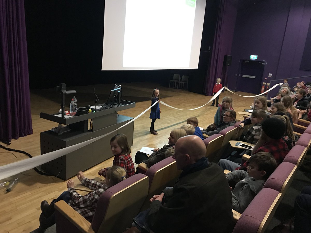 PlymSci's tweet photo. Fantastic evening @ScienceWeekUK #childrenslectures @plymuni from submarines to seals, deep time to ‘deep’ volcanoes. Thanks to everyone who came! https://t.co/Yt9mZ9eXFJ