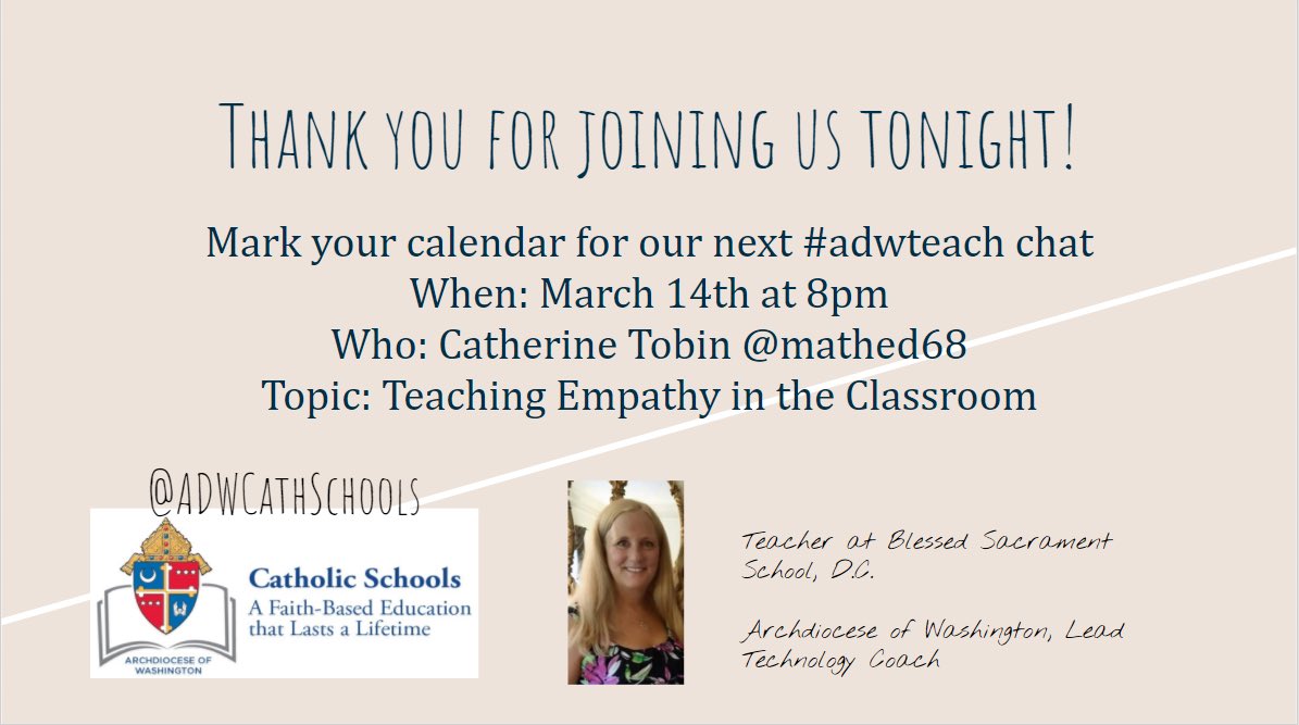 Join our next #ADWTeach chat! You could win a set of @plickers cards for your classroom/school! ALL are welcome. Have to participate to win! #ADWTeach #ADWLearn #CathEdChat #catholiceducation #Lent #Lent2018 #MDEdChat #EdCampADW