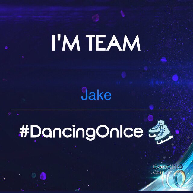 trezann's tweet image. All the way!! #DancingOnIce #Jaketowin @JakeQuickenden