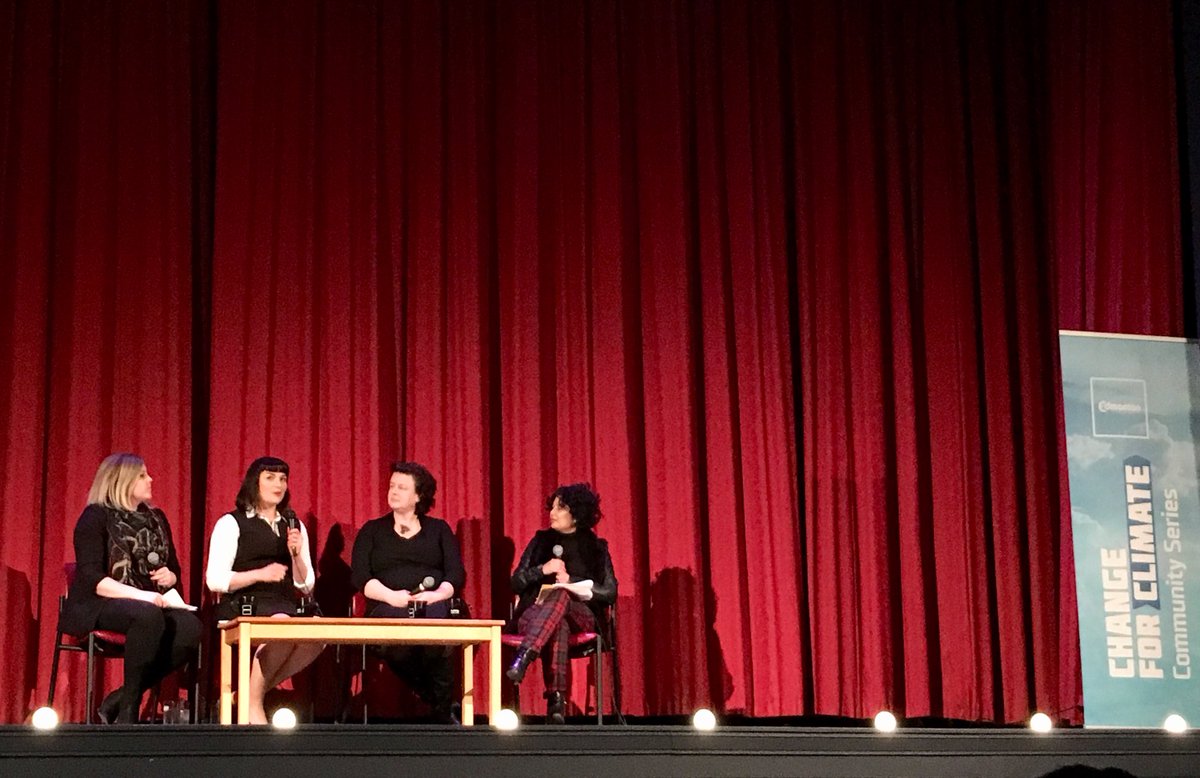 FongPageNews's tweet photo. Thanks to moderator @MyrnaKhan99 &amp; inspiring panel speakers - Holly Driscoll @HJMetro, Brandy Burdeniuk &amp; @KathyKimpton - for insights and advice to women interested in #RenewableEnergy sector #yegclimate https://t.co/2nIr8MCL6i