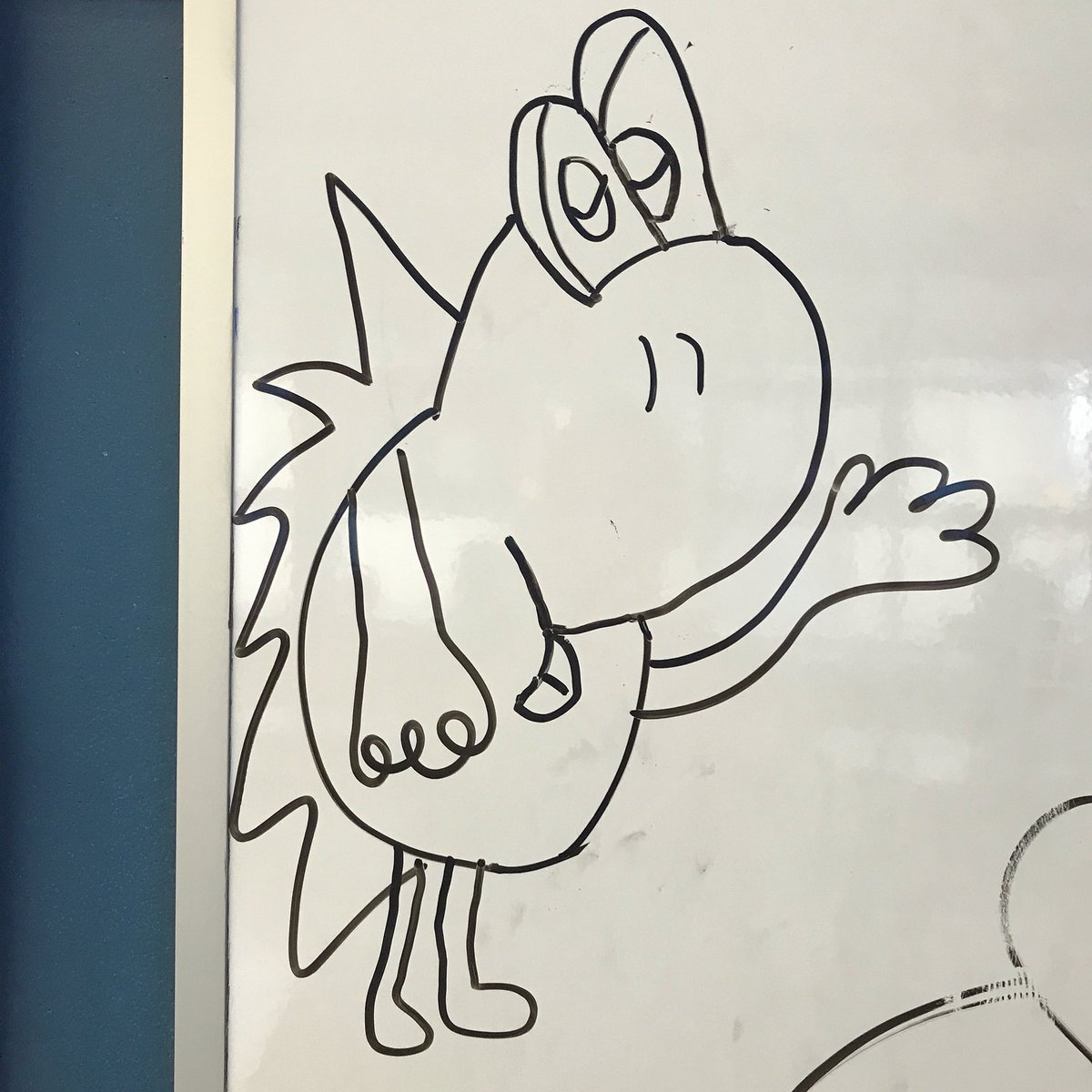 MsAmber_teacher's tweet photo. A request to 📷 capture &amp; share their great yoshi creations (w/ their reading buddies) by #r7a students @teachconley https://t.co/3VuCscnWOo