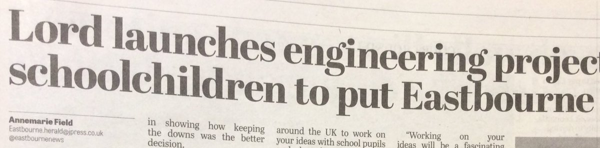 EE_Eastbourne's tweet photo. Engineering Eastbourne launched today! Ideas are beginning to be shared and talked about. We are looking forward to hearing from YOU. #EE #Engineering #Eastbourne #EngineeringEastbourne #UK @YoEgovUK https://t.co/GUFUdcaRhe