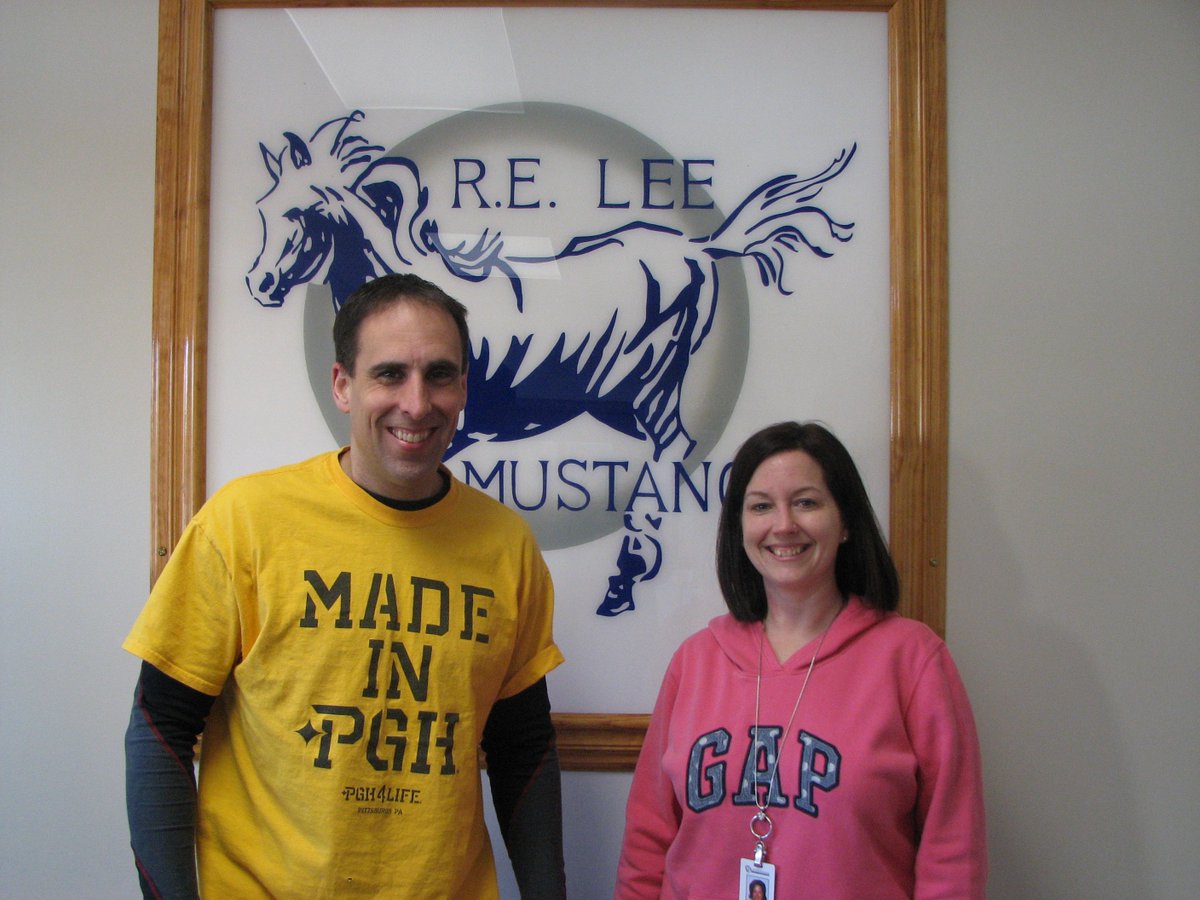 As a school our amazing students completed 1000 math problems in our 2nd academic challenge. As a reward, our admins wore their PJs to school today! What great sports they are! Be on the lookout for info on our 3rd challenge that began in Mar! Keep up the great work Mustangs!