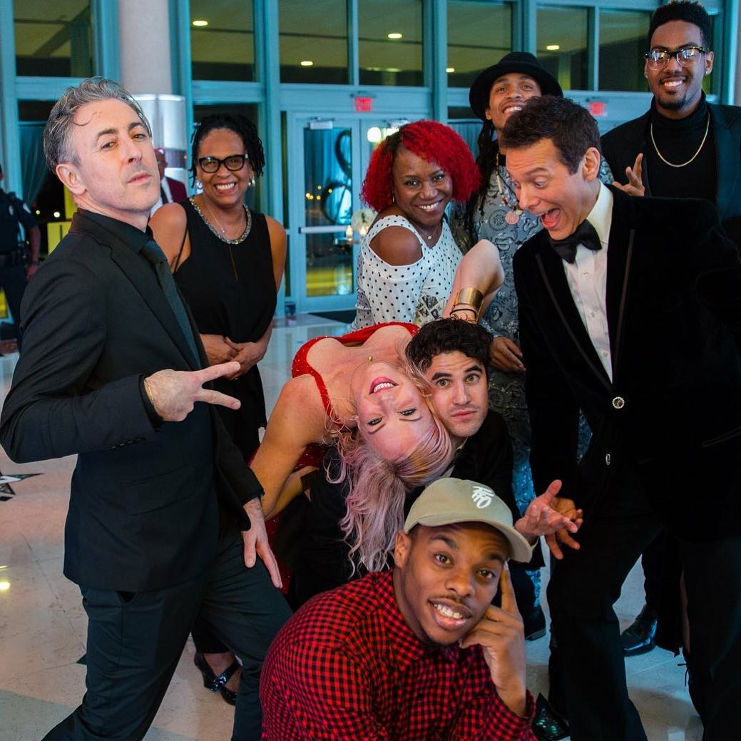 Darren featured in Kravis Center's IG post: 'It's time for a #FlashbackFriday to last years gala! ✨ The stars from our 25th anniversary performance had some fun after the show. You can catch four of these stars again at the #KravisCenter this season! 🎼' instagram.com/p/BgHWyMknFf0