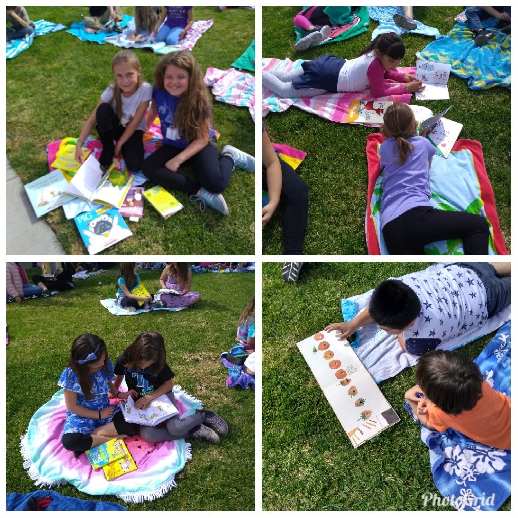 KatelynSaute's tweet photo. Celebrating Read Across America by reading under the sun! Love seeing kids excited about reading! @TLSHawks #pvshares https://t.co/dcClvMKyHl