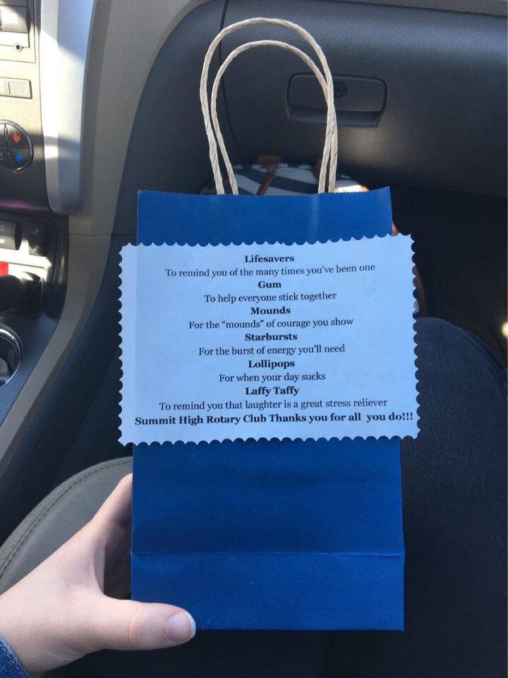 SummitInteract's tweet image. Today we delivered goody bags to @springhillpdtn to show our appreciation for their service to our community!