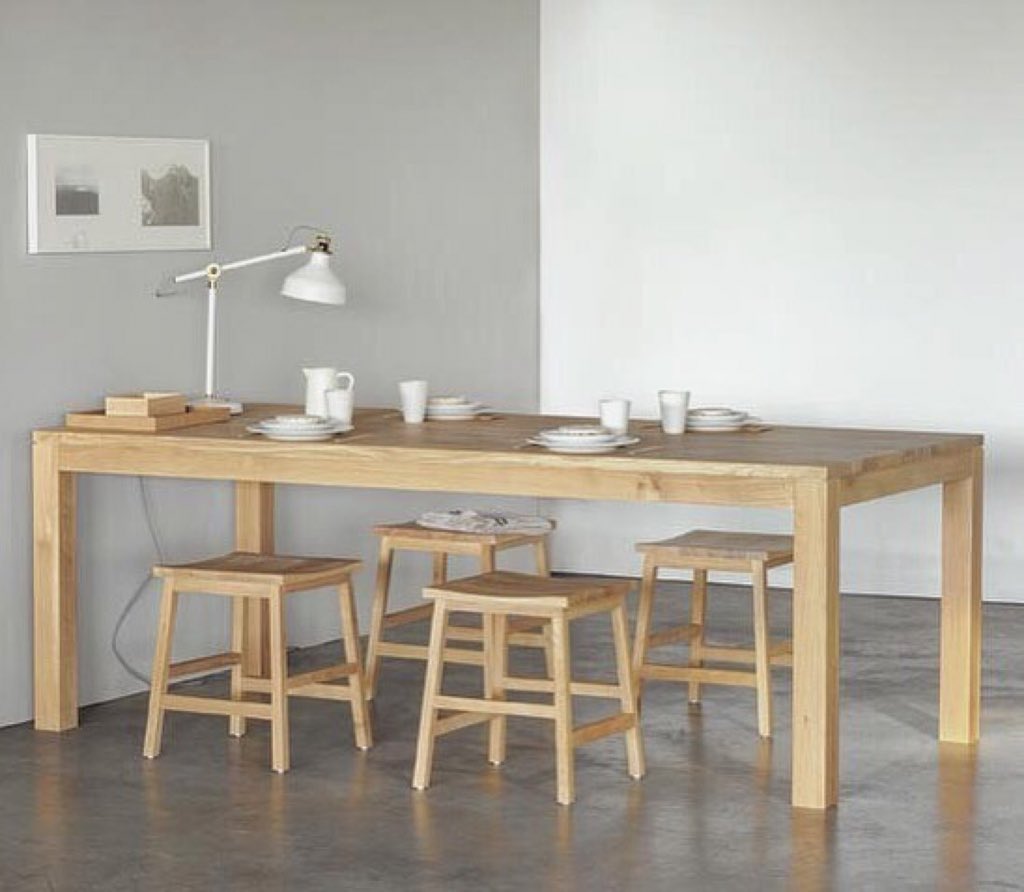 I love these solid oak stools by <a href="/AIF_London/">AIF London</a> - I’m a big fan of their sustainable design ethos. We’re lucky in W4 that one of their stores is on <a href="/ChiswickHighRd/">Chiswick High Road</a> #chiswick #interiors