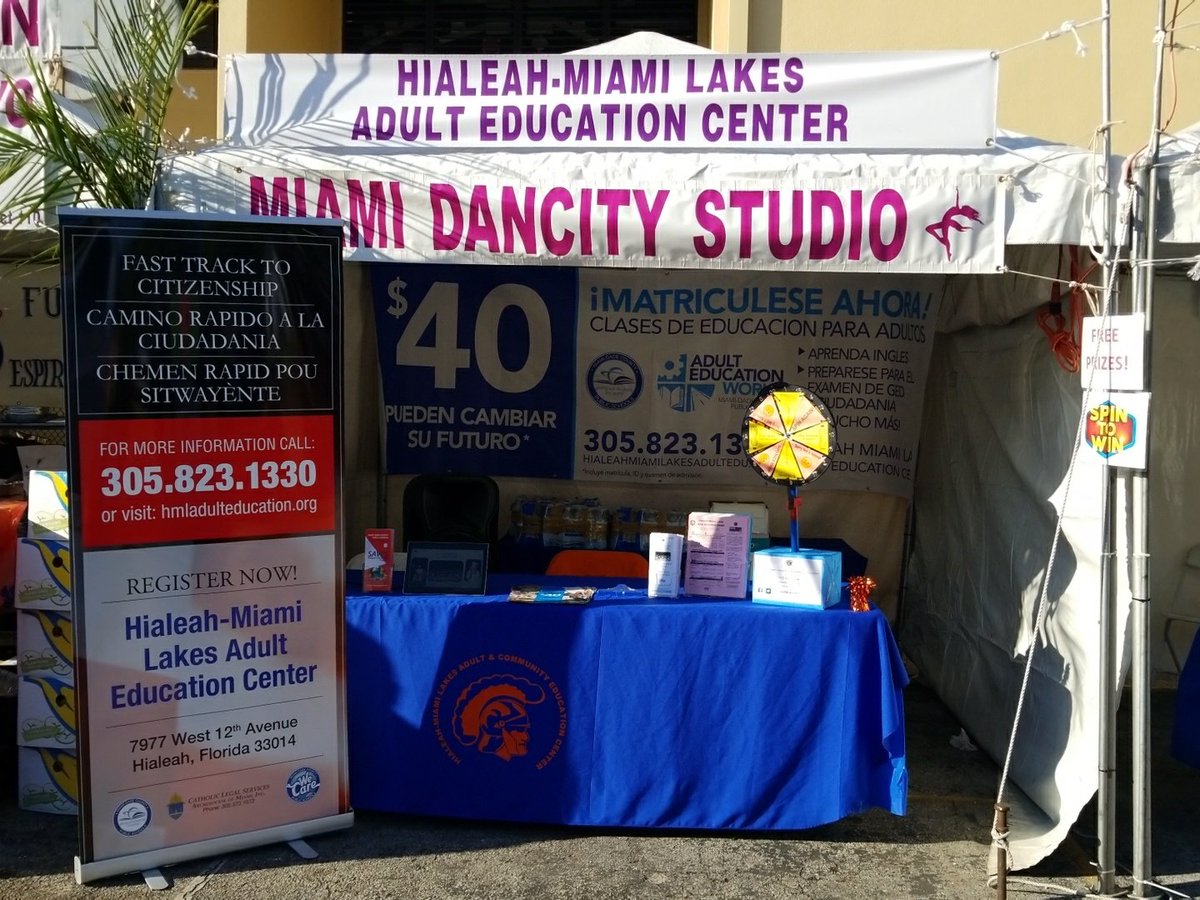 CUgalde77's tweet photo. JOIN @HMLAdultEd TONIGHT at OUR LADY OF THE LAKES FESTIVAL &amp; SPIN FOR A PRIZE!  #exclusivehmladultwater #hmladultrocks! 305-823-1330 https://t.co/EHuIoyPRVh