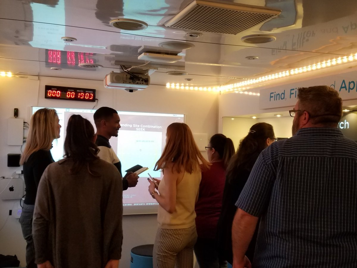Holly_Edds's tweet photo. #acsa staff is trying to #escapethebus with @iSchoolTravis t h is afternoon. Some amazing teamwork is happening right now!! https://t.co/d3rTmc5Fbz