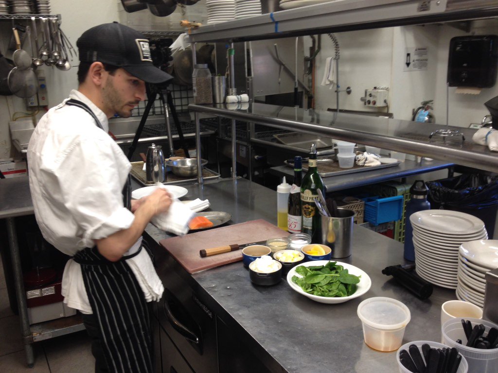 Rob Caldwell (@robcaldwell207) on Twitter photo This guy knows his way around a kitchen. Chef Nick Renzi from <a href="/BistroPJ/">Petite Jacqueline</a> shares a recipe for Arctic char on @207TV . This guy knows his way around a kitchen. Chef Nick Renzi from <a href="/BistroPJ/">Petite Jacqueline</a> shares a recipe for Arctic char on @207TV .