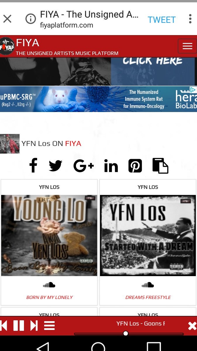 Visit And Sign Up at @FIYAPlatform website Disocver New Indie artist Like Myself YFN LOS out of Charlotte nc #musicplatform #discoverindieartist 'click link'  fiyaplatform.com/#ARTISTS?ARTIS… @indiemusicplus @BenjaminEnfield @hiphopboombap @Harrys1DEmpire #GainTrain #followmymusic #yfnlos