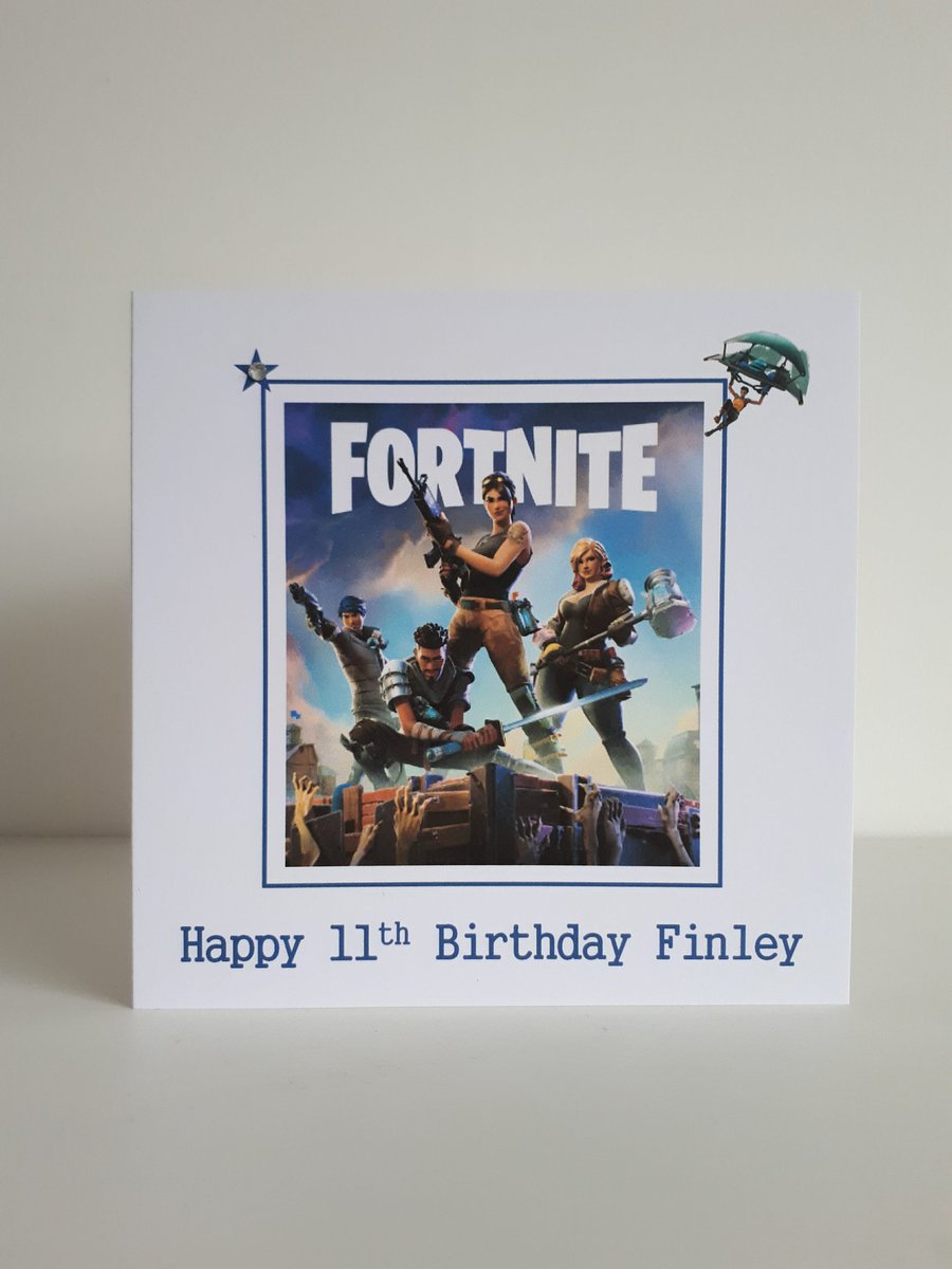 CardsbyKD's tweet photo. #happybirthday #fortnite #card
£3.50
https://t.co/7vet56Lnlg
#handmade #FortniteBattleRoyale #FortniteChallenge #FortniteBR #FortniteGame #gaming #gamingfan #fortniteseason3 https://t.co/hkN1x0bGfv