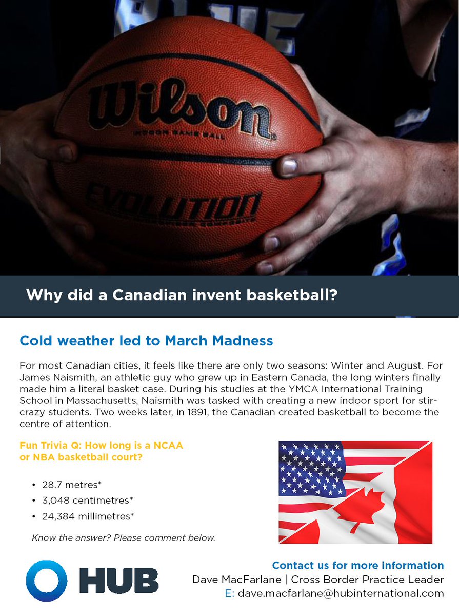 myHUBbc's tweet photo. When it comes to all things #CrossBorder, we know the differences. We provide cross border #insurance and risk management solutions tailored to meet the comprehensive needs of businesses with both U.S. and Canadian operations. https://t.co/eMr1JodNGU