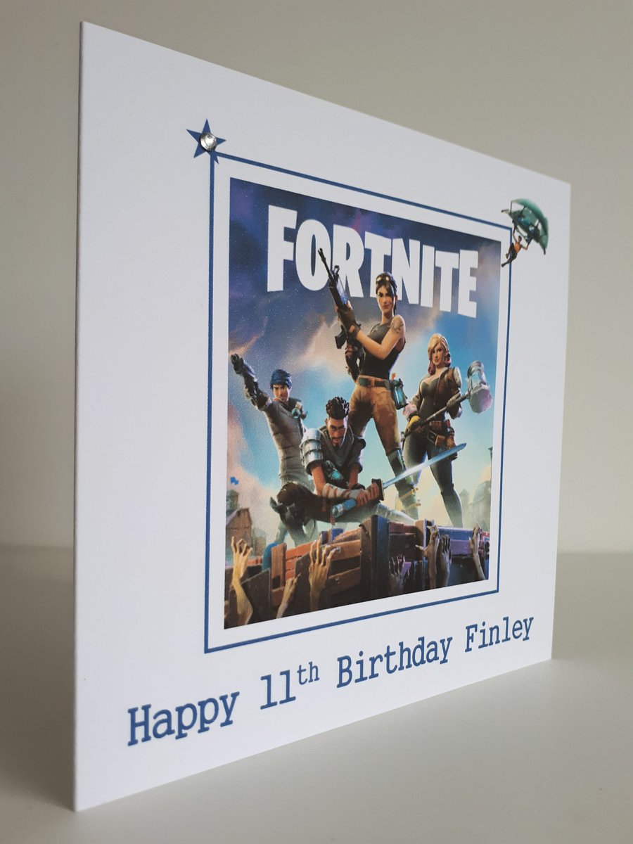 CardsbyKD's tweet photo. #happybirthday #fortnite #card
£3.50
https://t.co/7vet56Lnlg
#handmade #FortniteBattleRoyale #FortniteChallenge #FortniteBR #FortniteGame #gaming #gamingfan #fortniteseason3 https://t.co/hkN1x0bGfv