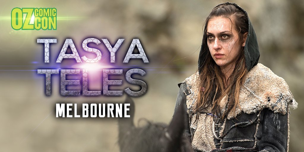 OzComicCon's tweet photo. Now this is how you start the weekend, we’ve got more exciting news to share! @tasyateles, best known as Echo from The 100 will be joining us at Oz Comic-Con Melbourne! Tickets will go on sale Tuesday 13/03! #OzComicCon18
https://t.co/TRIoJwbm24 https://t.co/t9lpCNqXhC