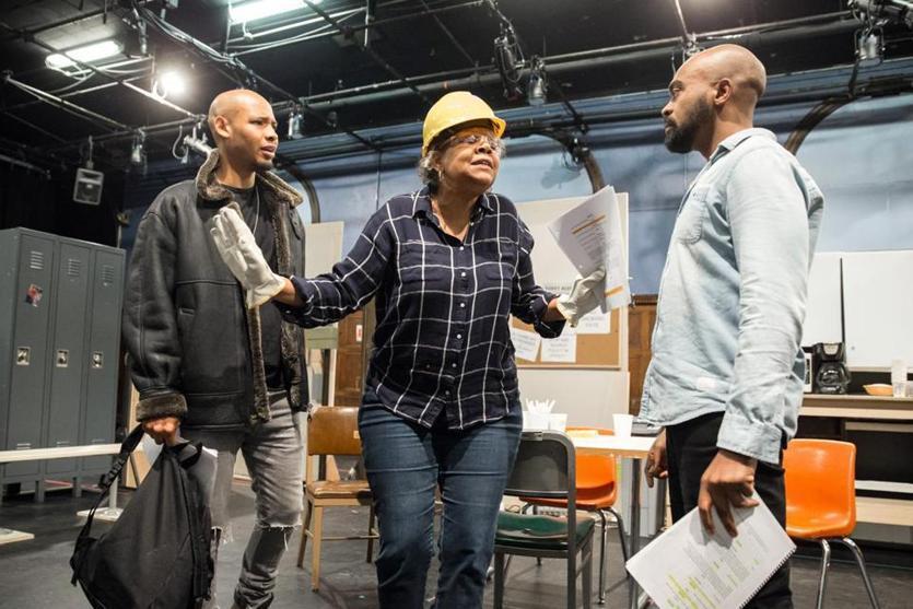huntington's tweet photo. “Everybody’s got a vision of what they want their future to look like."

When the system is dismantled, how does society recover? See what #SkeletonCrewBOS playwright @domorisseau has to say on the @BostonGlobe → https://t.co/pG2iACfooZ https://t.co/UWTPYcYG5x