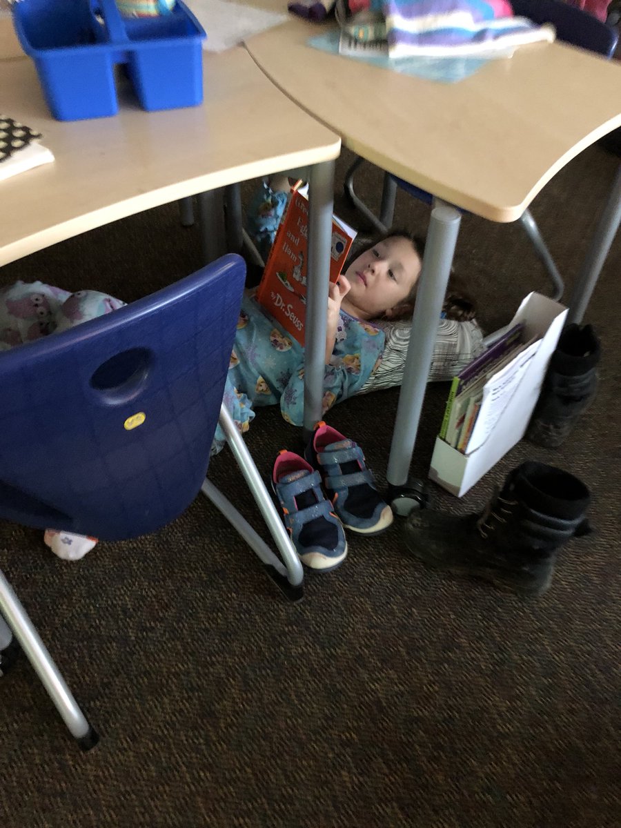 MsFeathersFirst's tweet photo. We had a very cozy Snuggle Up and Read Day! We loved our “cave reading” and “stinky reading” (no shoes) in front of the fireplace. Proud to have students who LOVE to read!  @a2Thurston @rosemarie_7090 https://t.co/Ndf44BqLuT