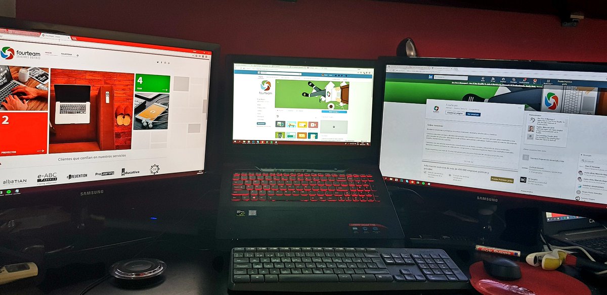 fourteam's tweet photo. Rediseñando nuestra web...
#fourteam2018 #design #elearning https://t.co/ohYUVWRJLH
