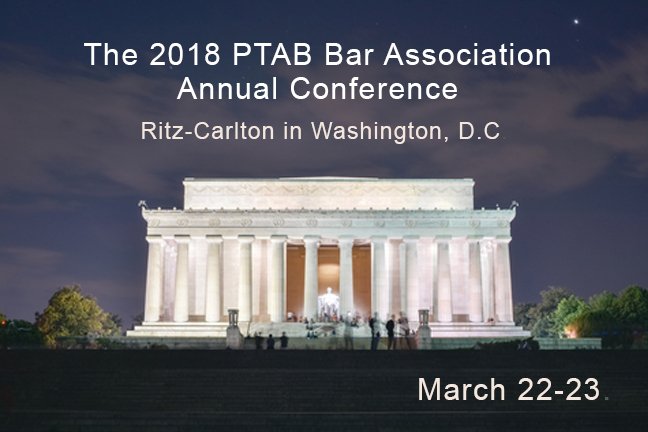 EliteXpert's tweet photo. Coming up soon is the 2018 @PTABbar #AnnualConference, which we are very excited to be exhibiting and sponsoring again this year! #PTAB best practices, developments and trends, policy considerations, and more will be covered! https://t.co/Q1UP97INpV #patent https://t.co/212H0EU6On