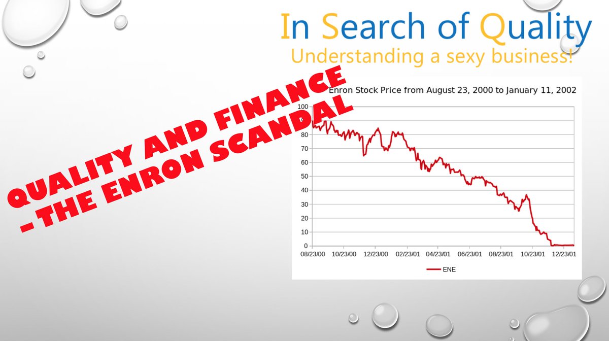 Quality and Finance – The Enron Scandal #Quality 
insearchofquality.com/enron-scandal/
